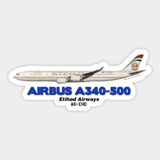 Airbus A340-500 - Etihad Airways Sticker